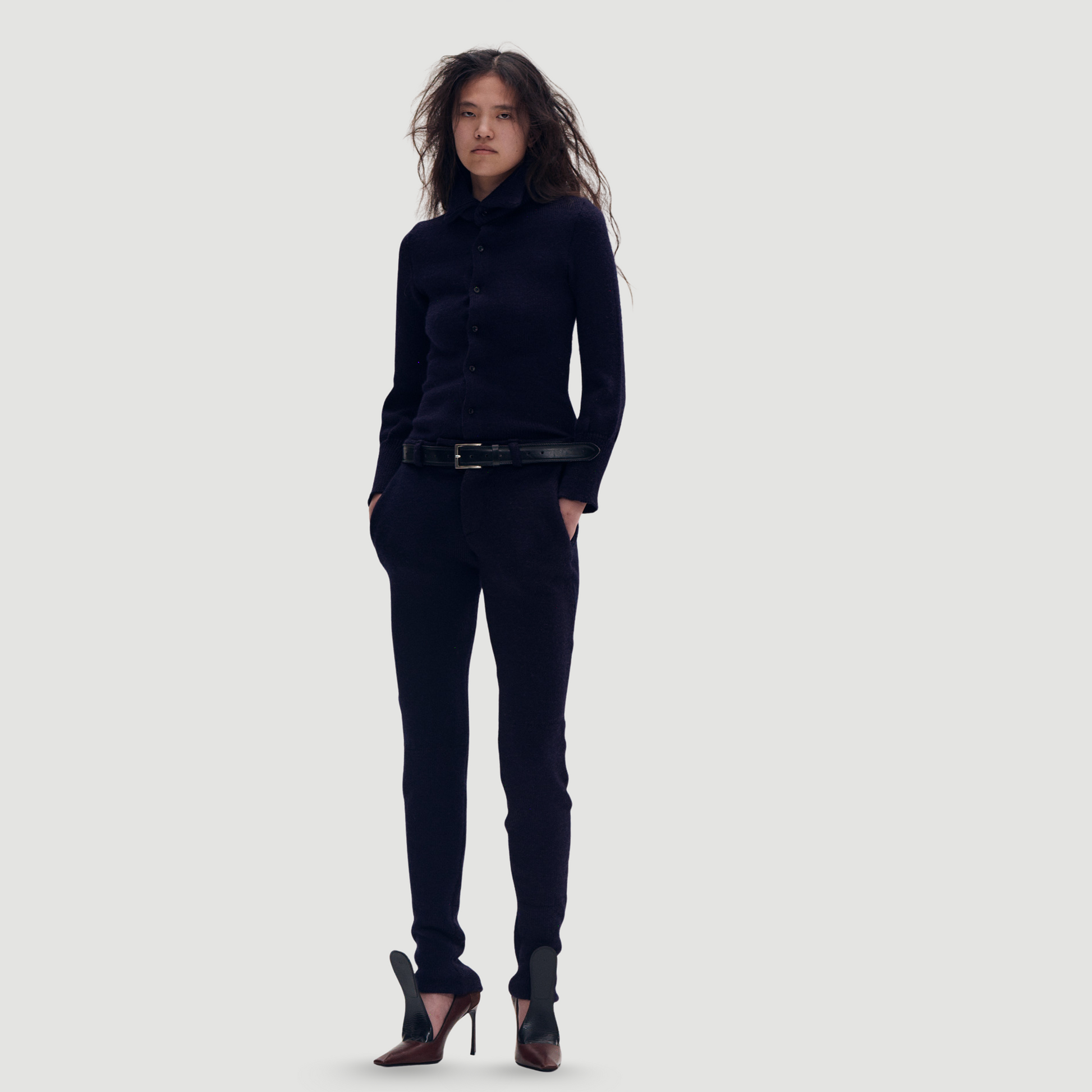 Heavy Knit Trousers