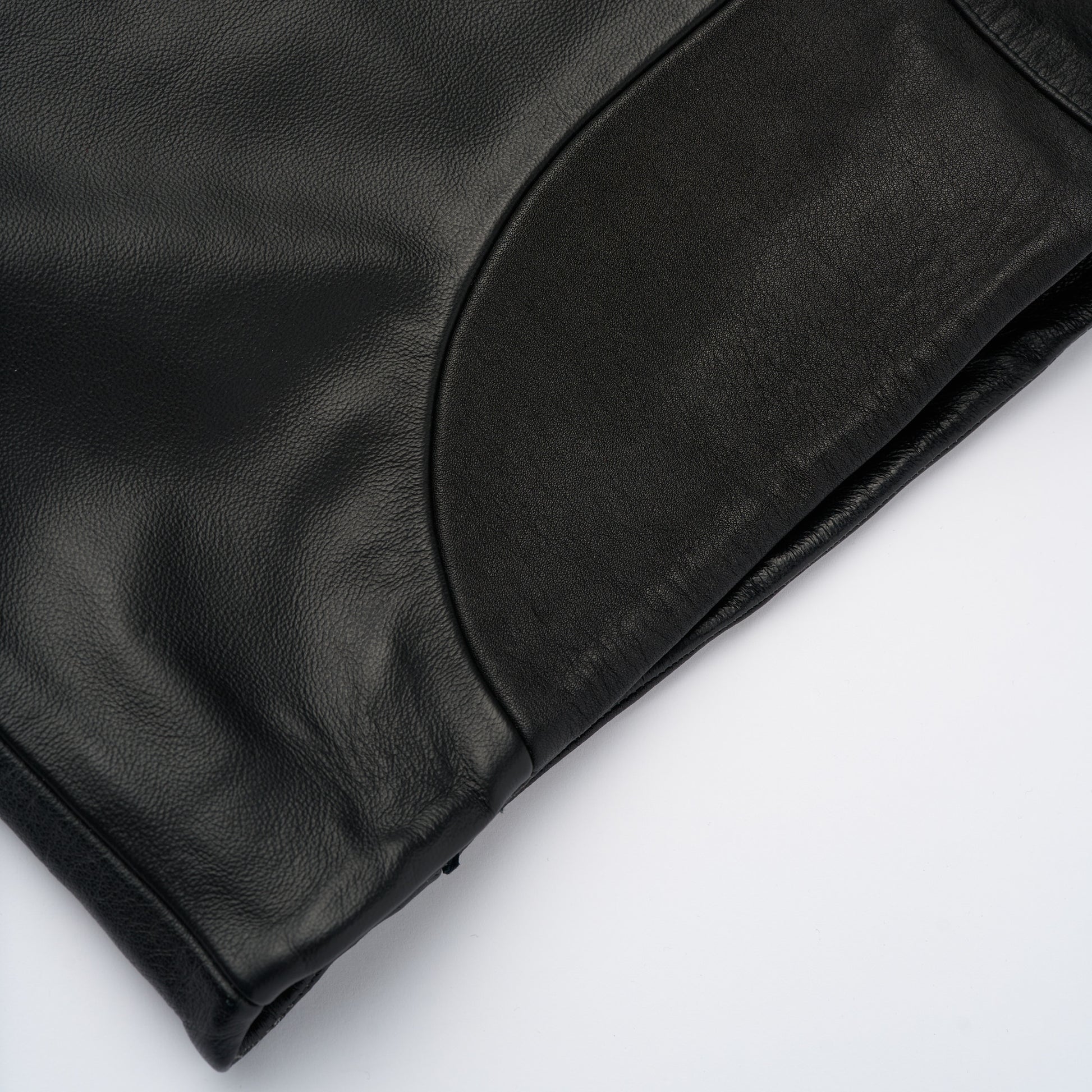 Double Front Mini Leather Dress