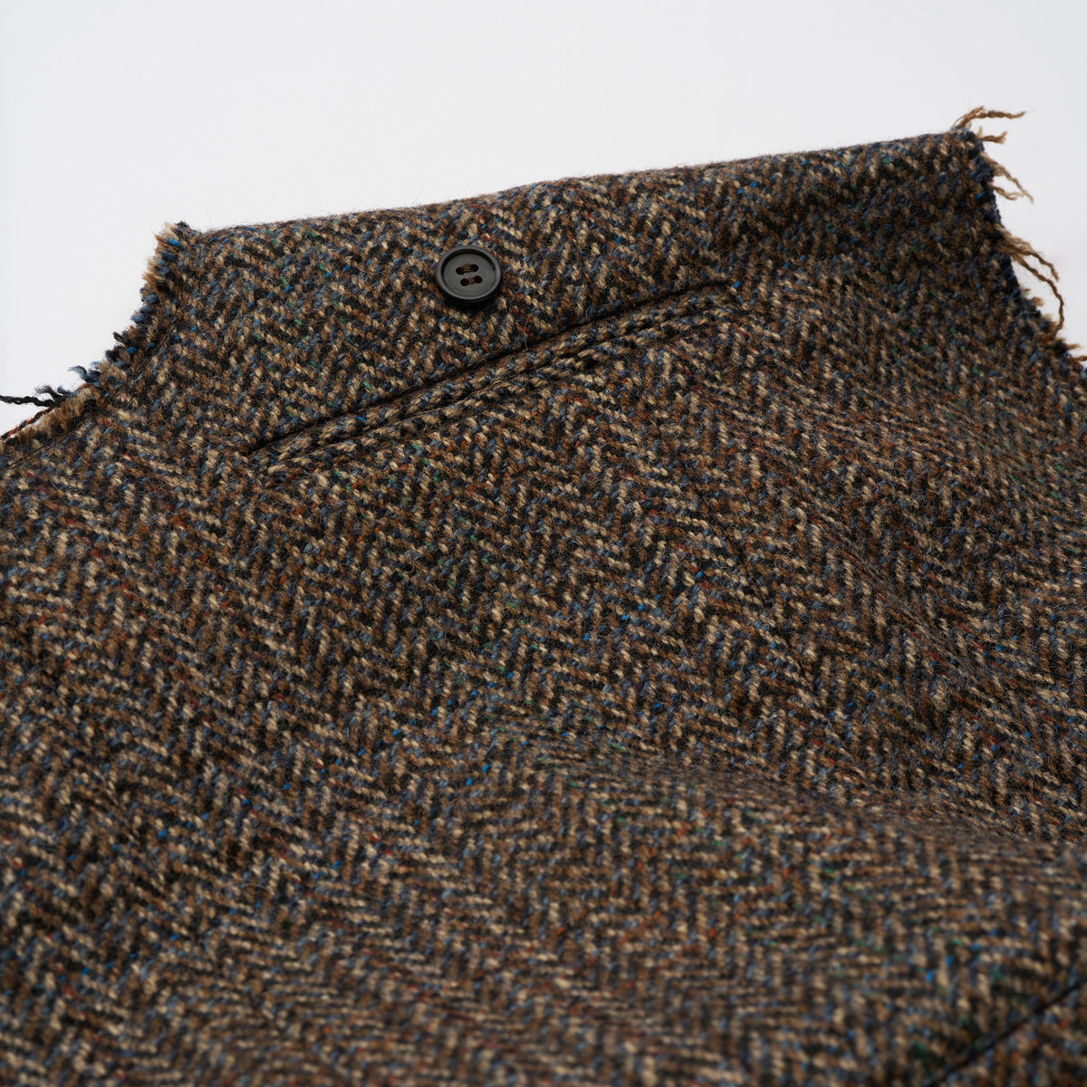 Double Front Mini Tweed Dress