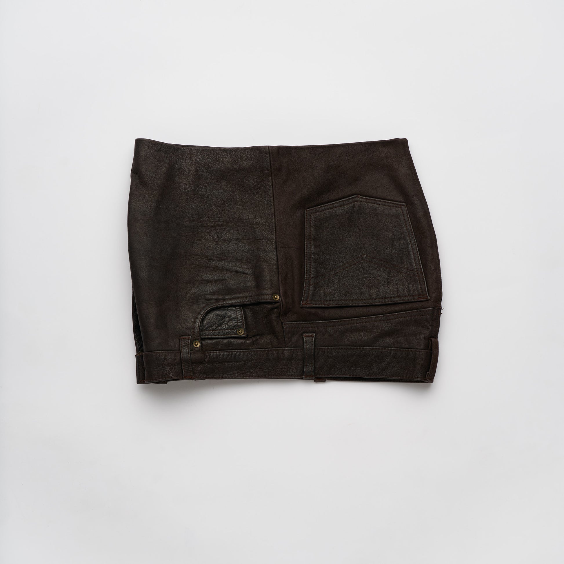 USD Mini Leather Skirt