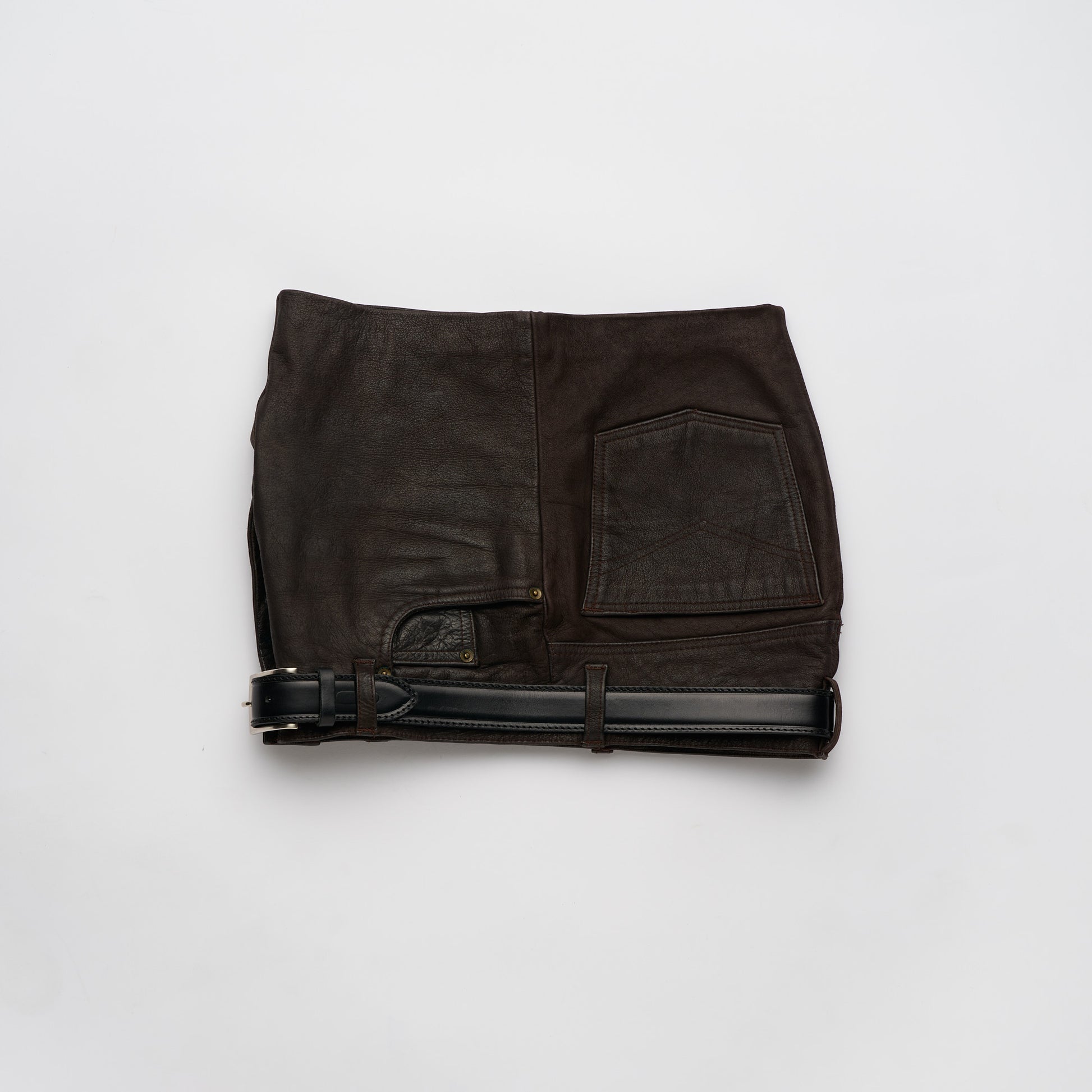 USD Mini Leather Skirt