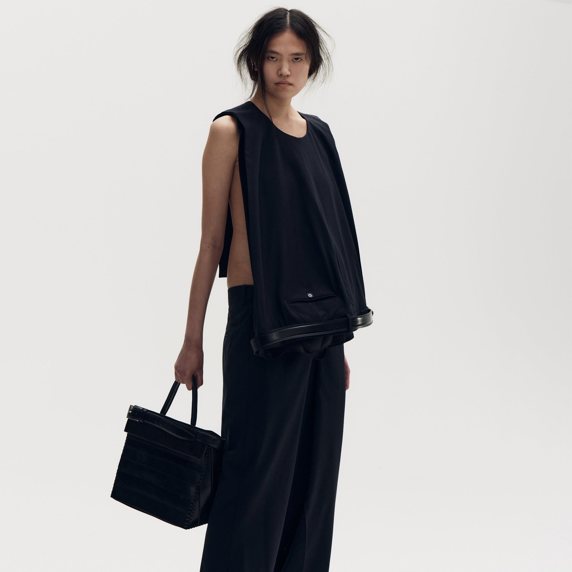 Upside Down Trouser Cape