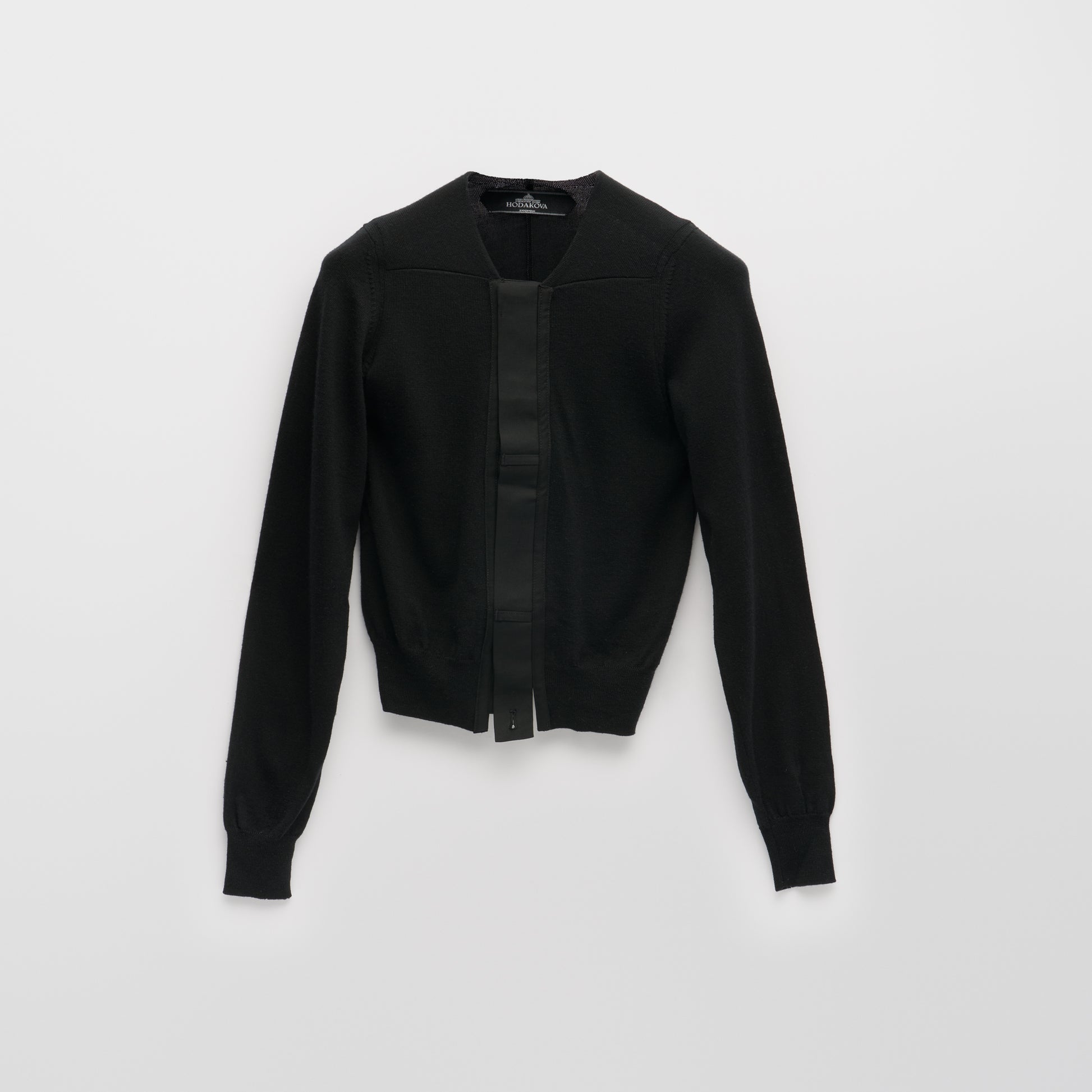 Knitted long sleeve top
