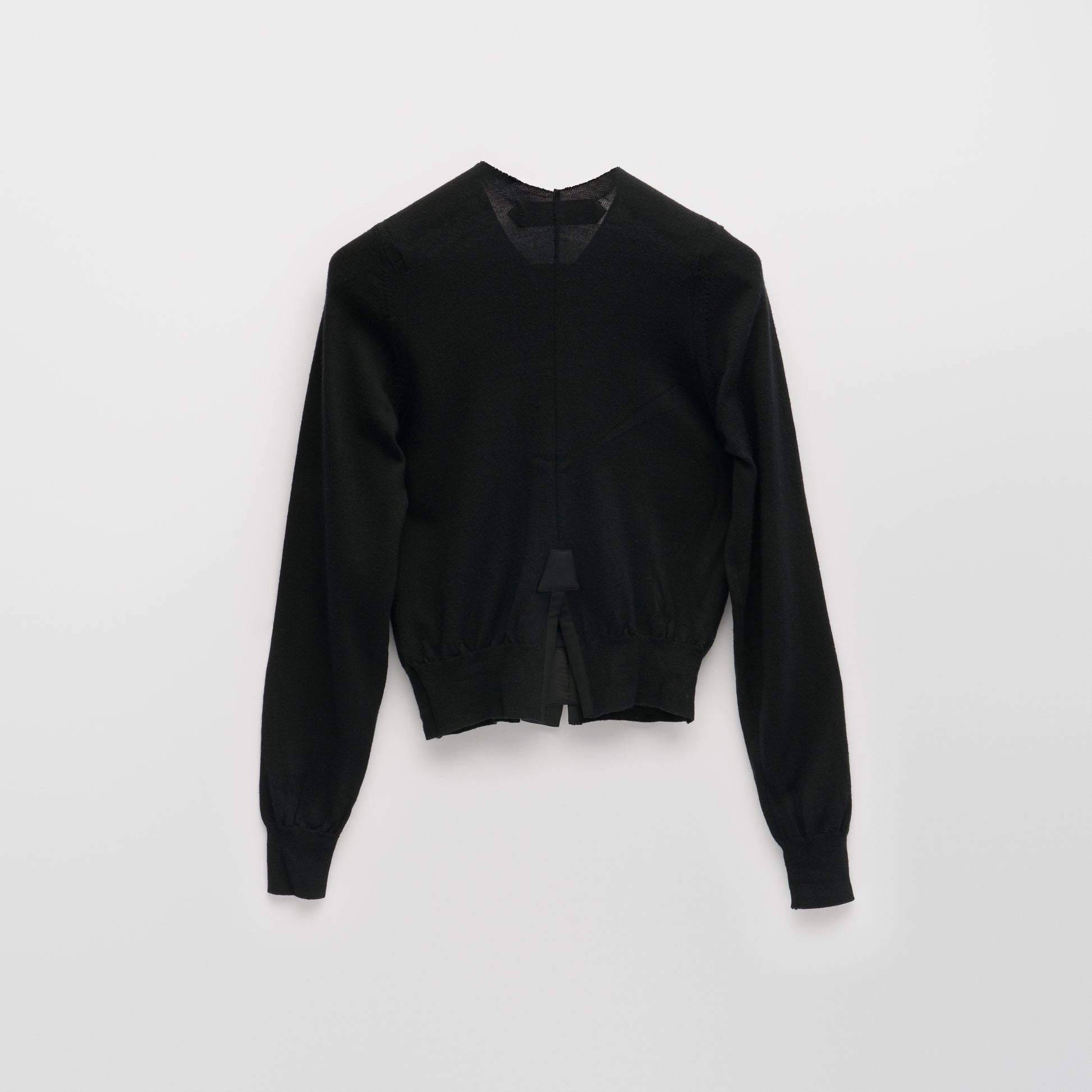 Knitted long sleeve top
