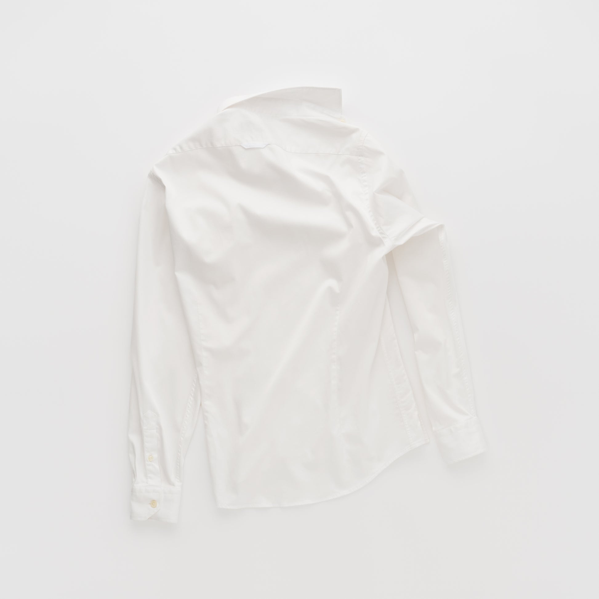 Asymmetric Shirt White