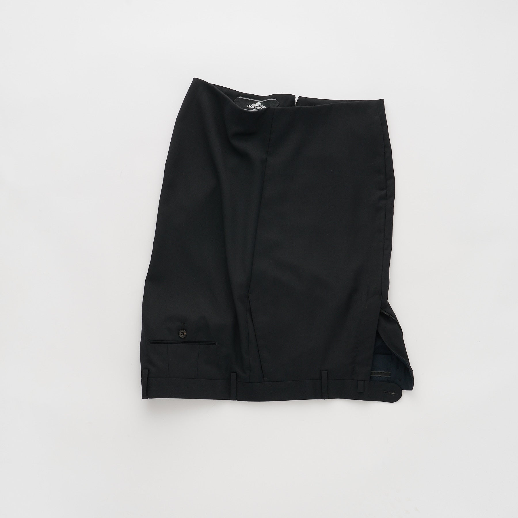 Upside Down Trouser Skirt midi