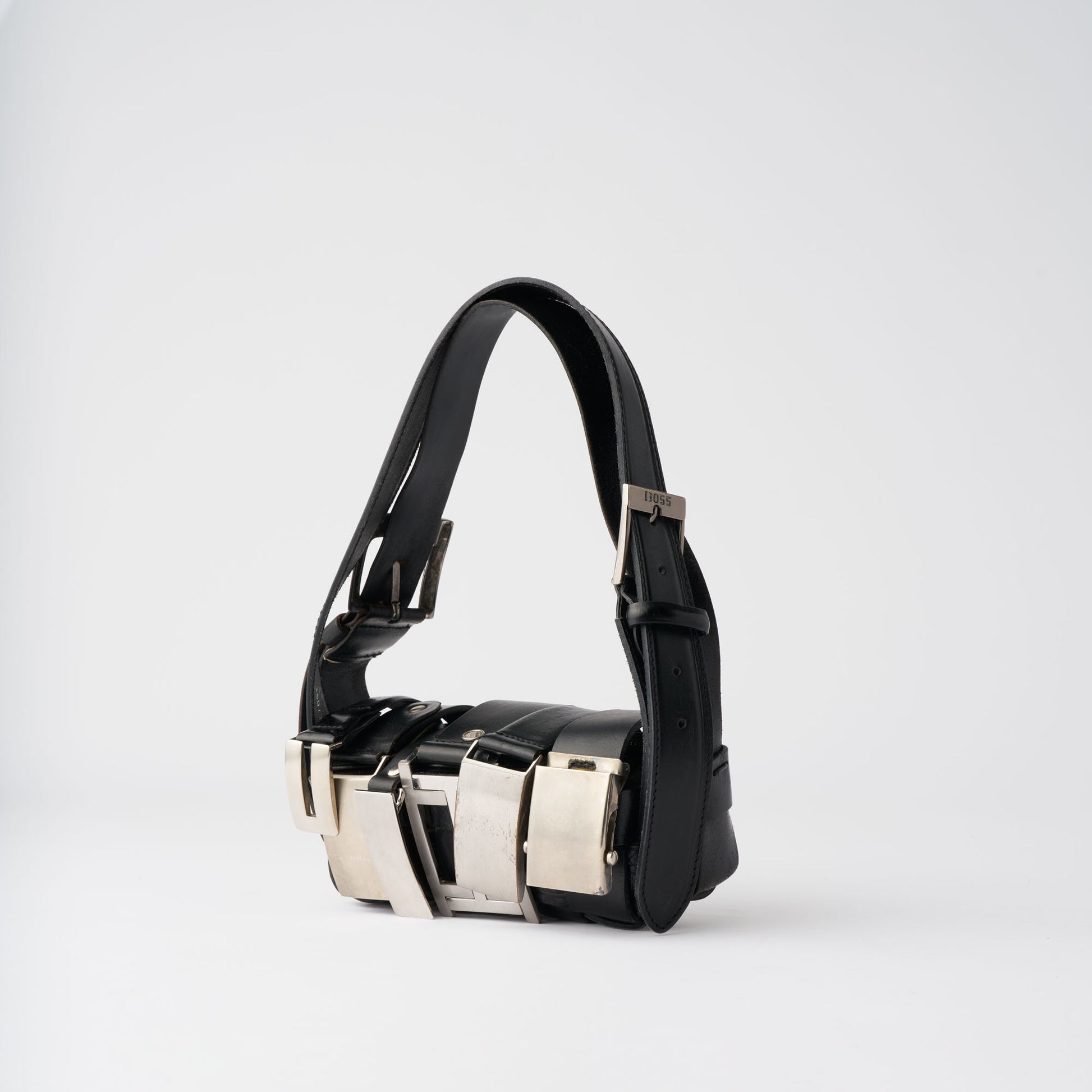 Buckle Baguette Bag