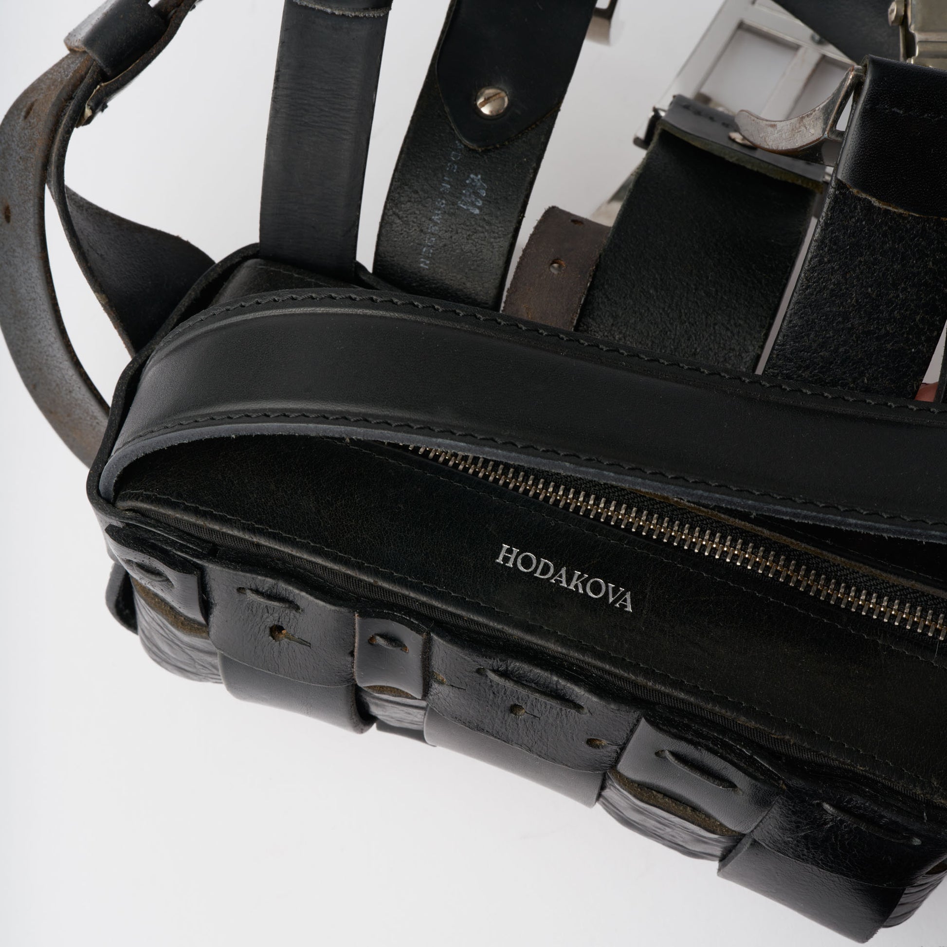Buckle Baguette Bag