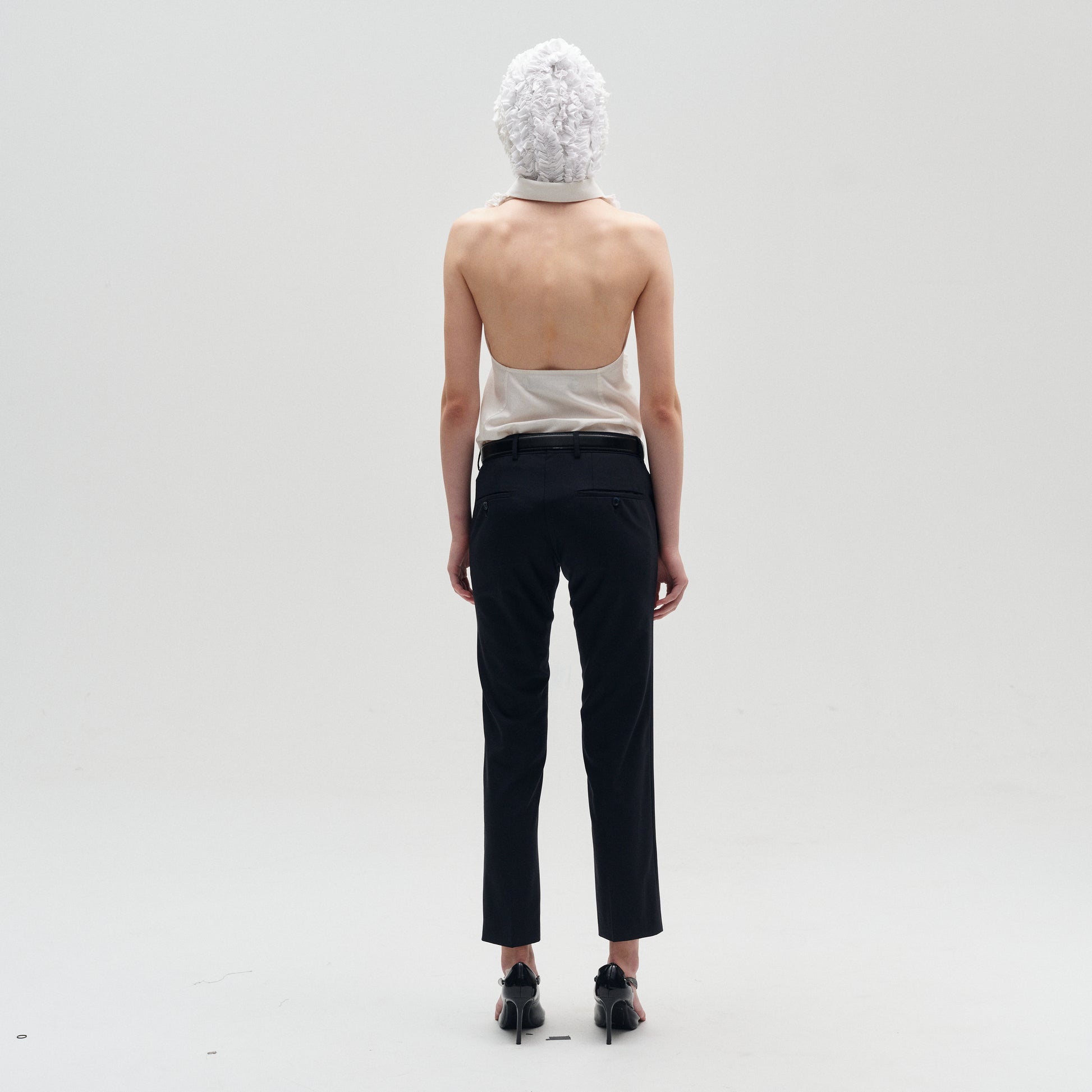 Frill Tank Hoodie