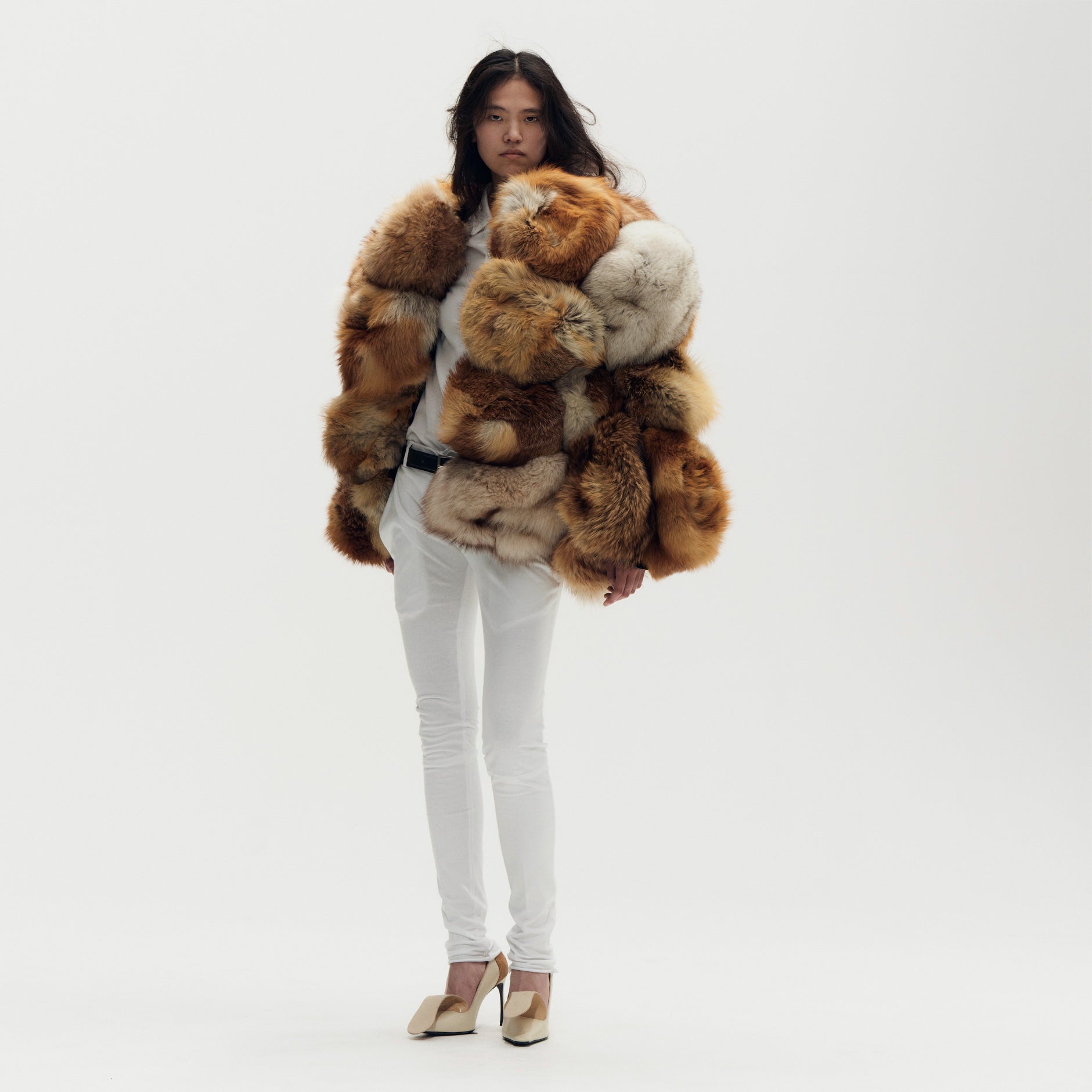 Fox Fur Hat Jacket