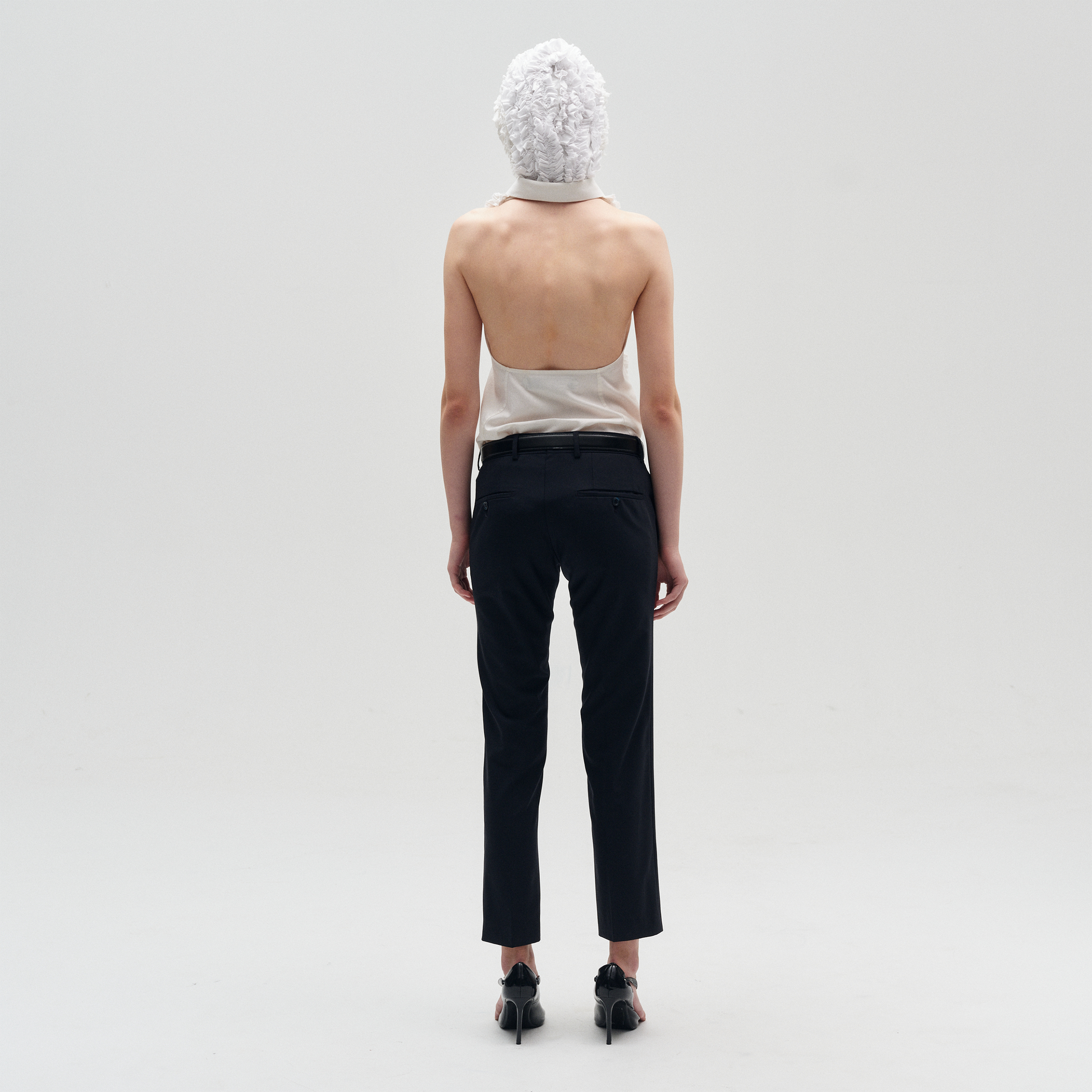 Frill Tank Hoodie