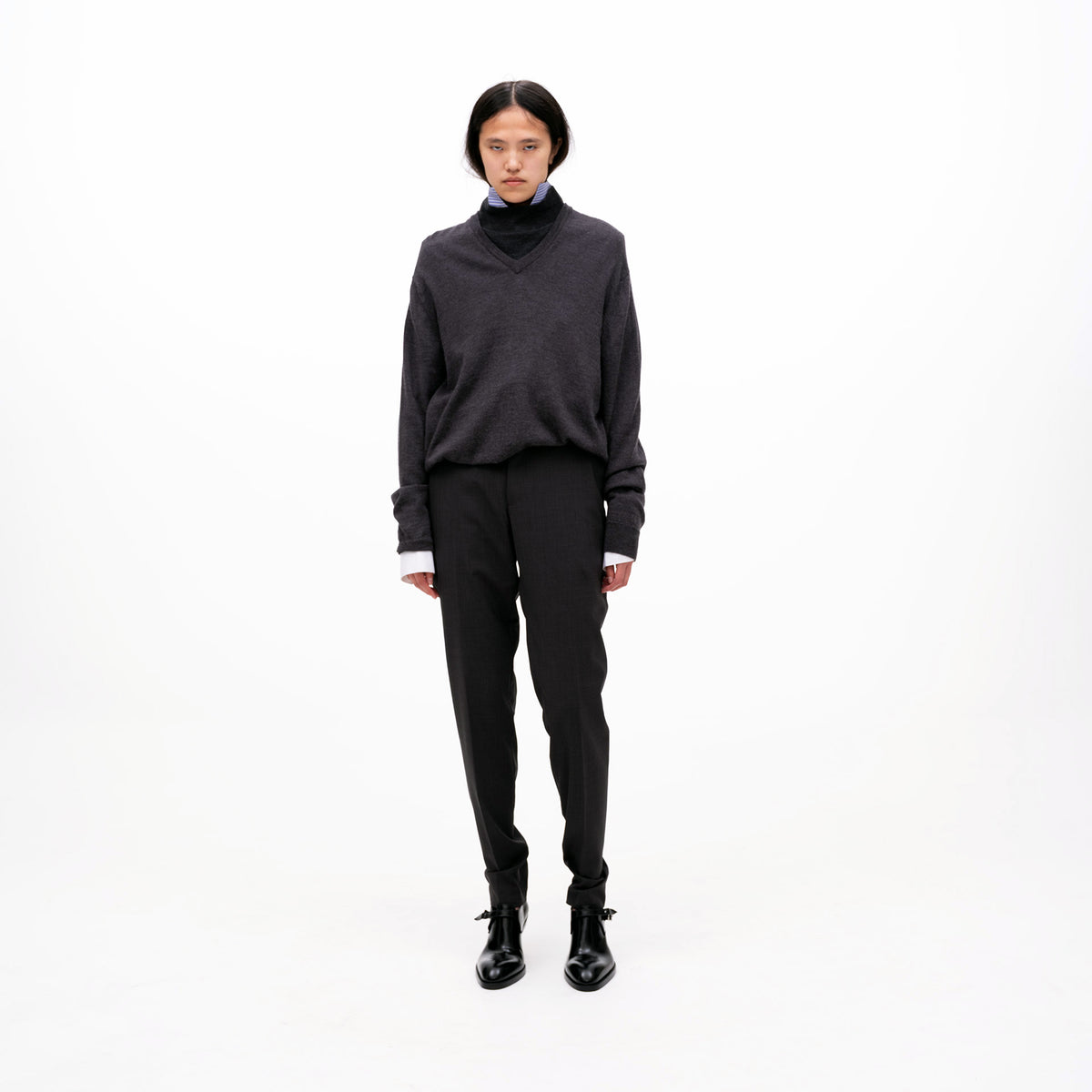 Double Collar Sweater