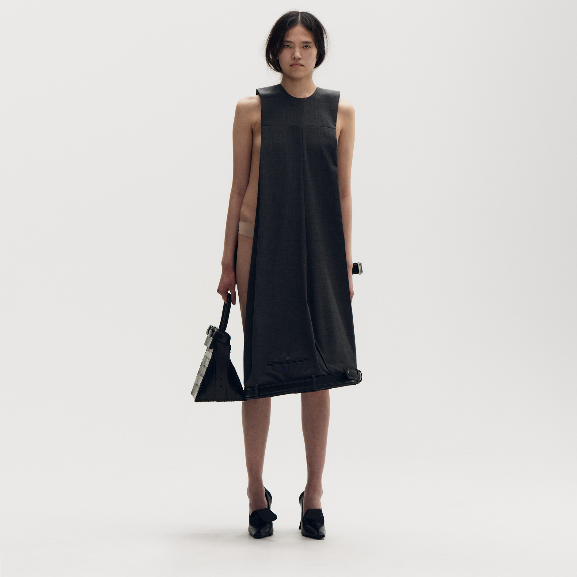 Upside Down Trouser Tanga Dress