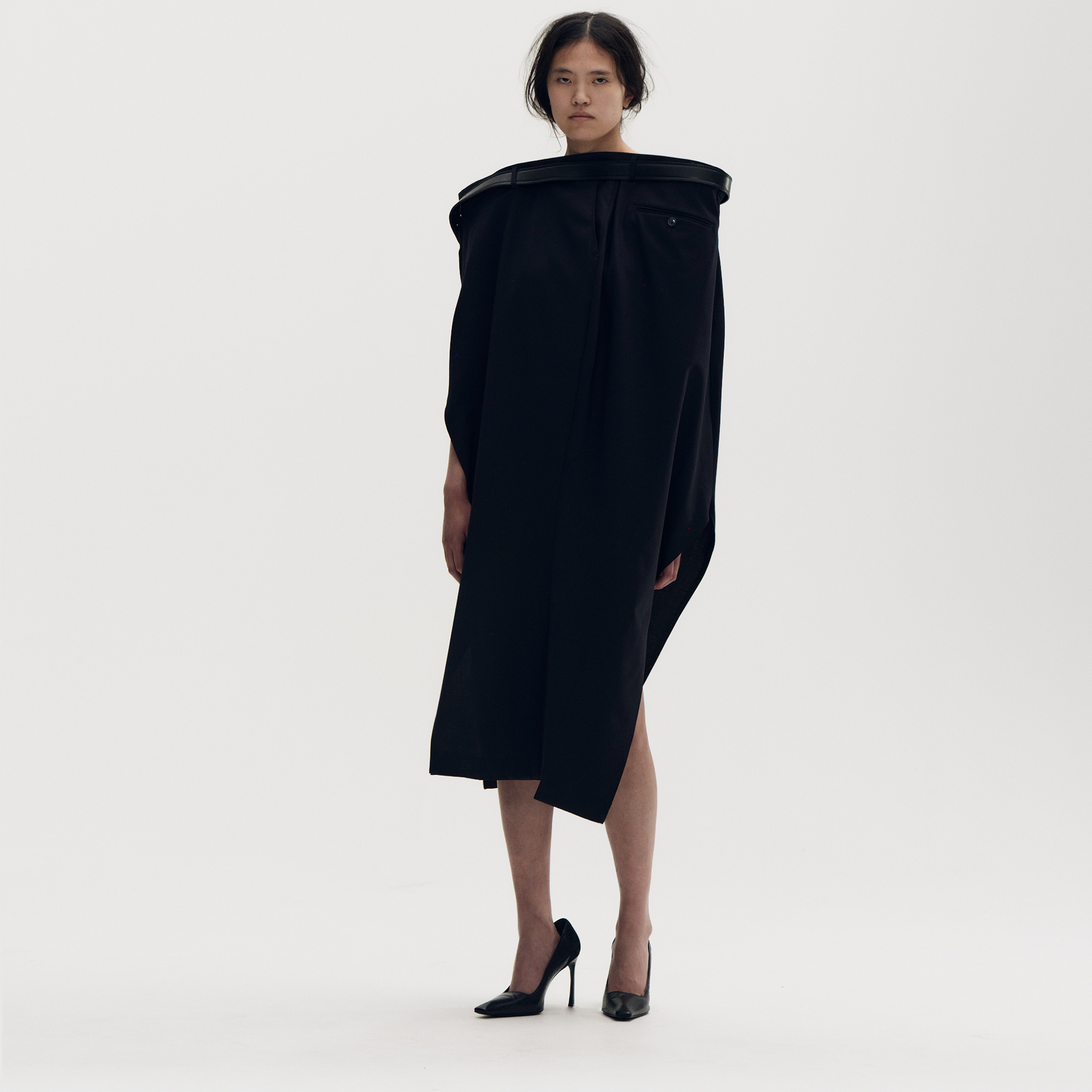 Square Shoulder Dress
