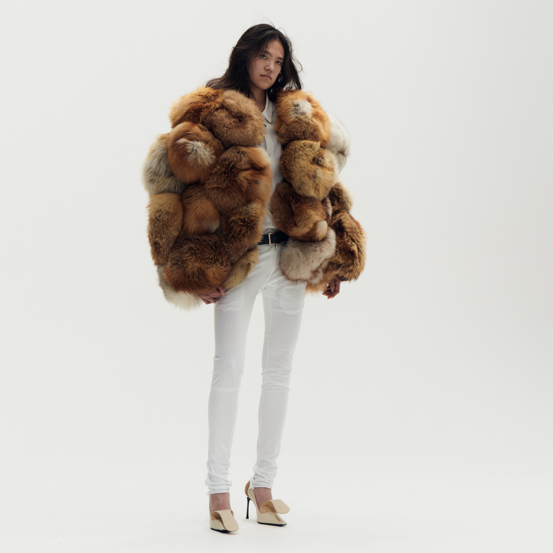 Fox Fur Hat Jacket