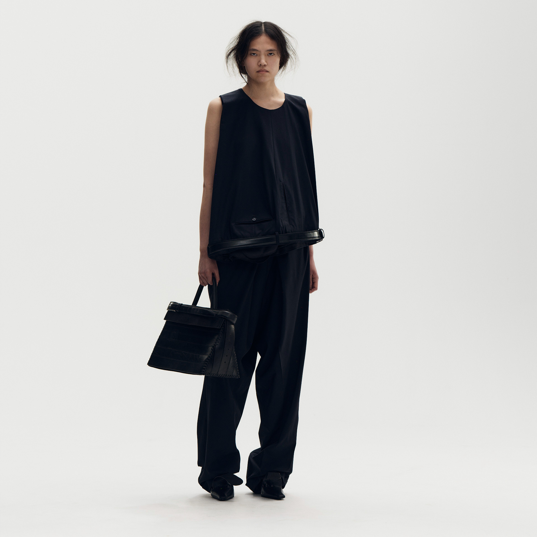 Upside Down Trouser Cape
