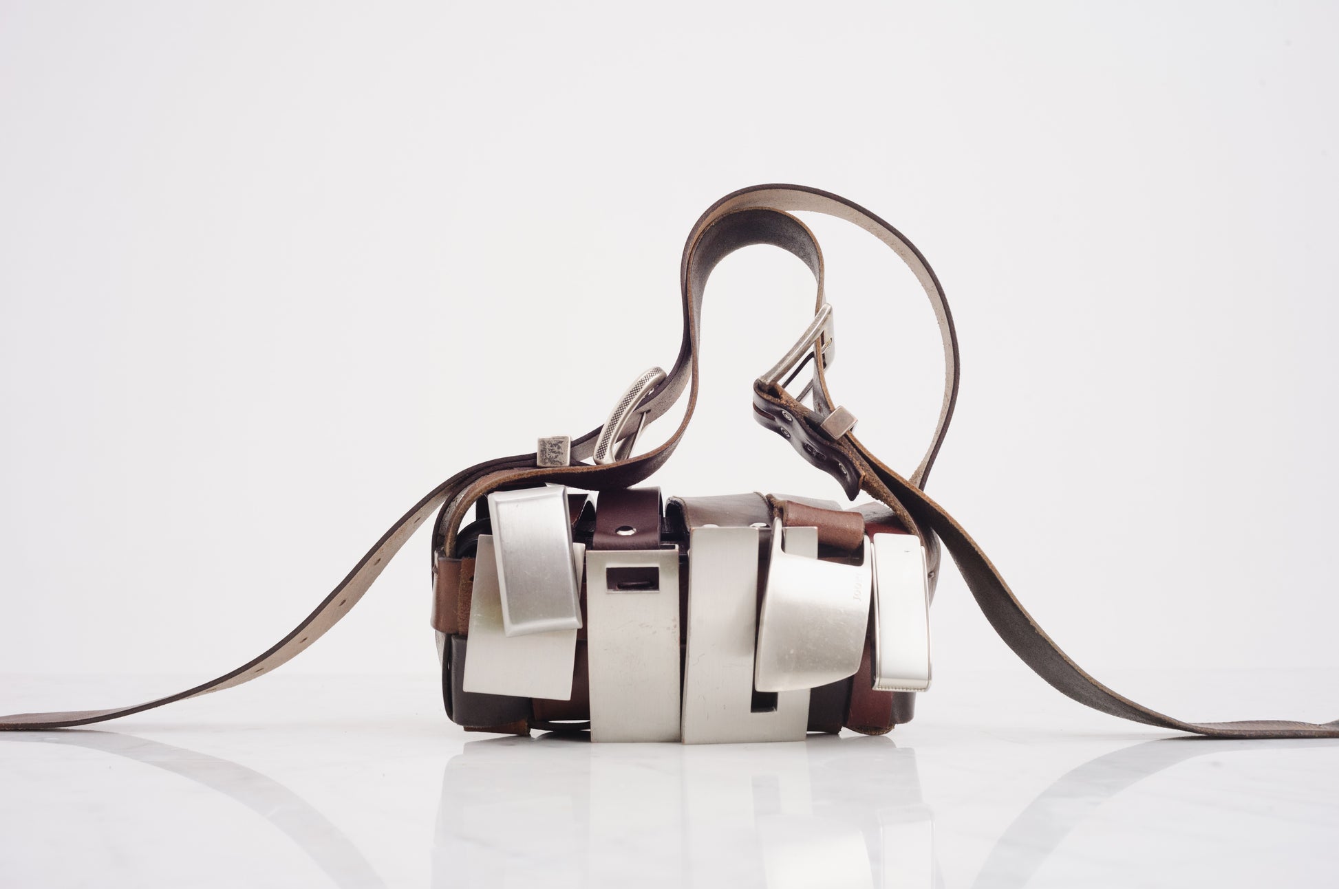 Buckle Baguette Brown