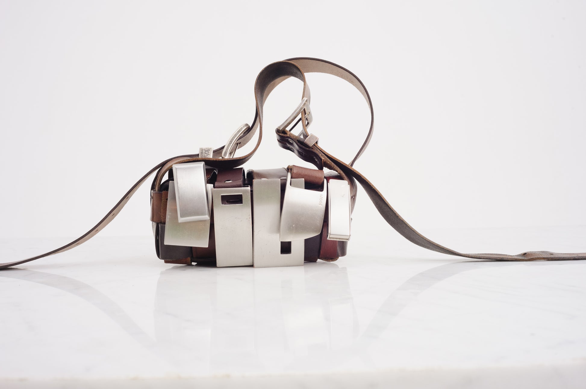 Buckle Baguette Brown
