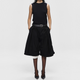 Upside Down Trouser Shorts Wide