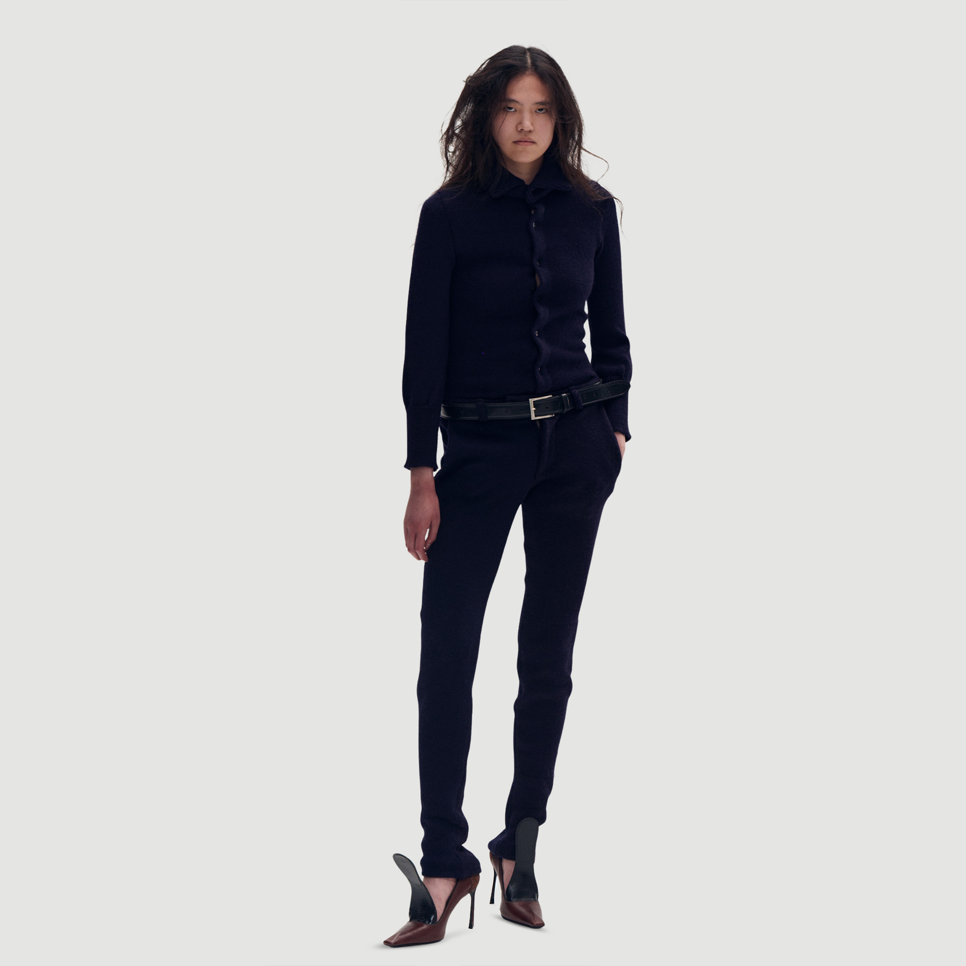Heavy Knit Trousers