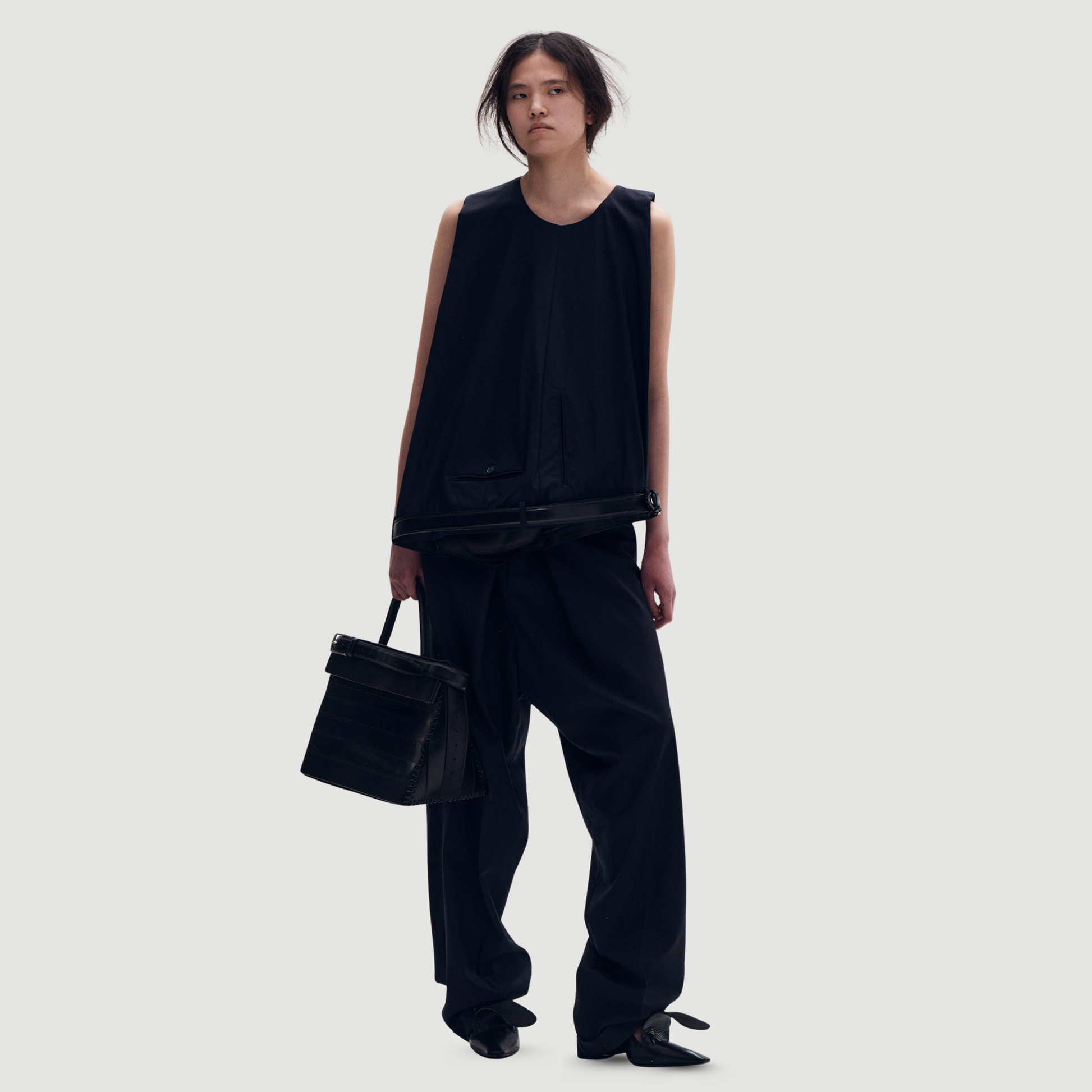 Upside Down Trouser Cape