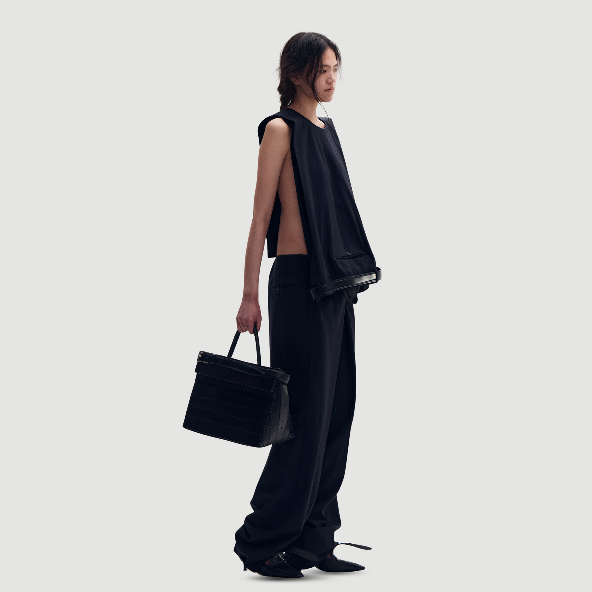 Upside Down Trouser Cape