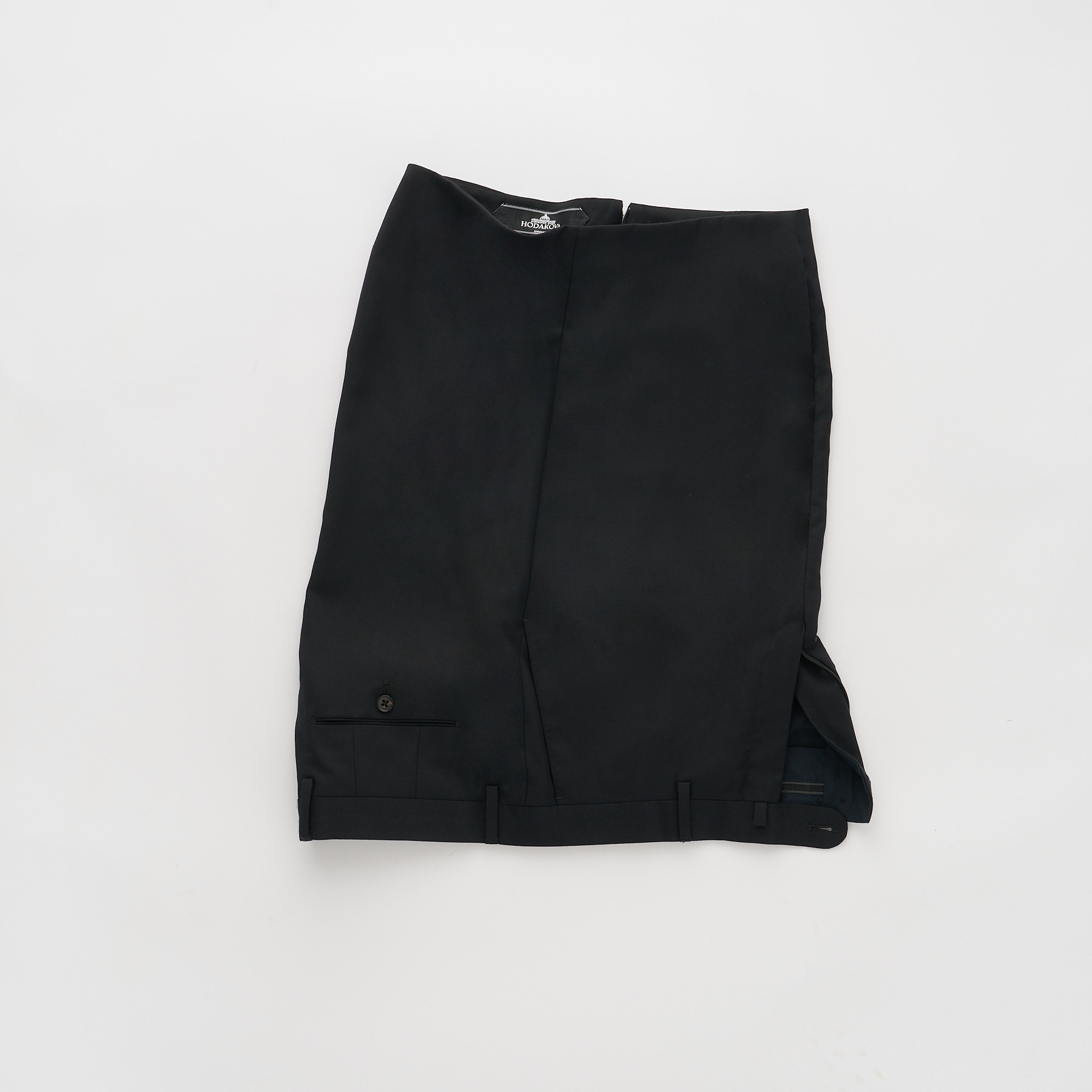 Upside Down Trouser Skirt midi